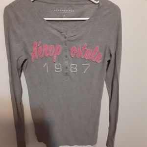 Long sleeve pj shirt